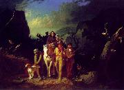 George Caleb Bingham Daniel Boone Escorting Settlers through the Cumberland Gap oil painting
